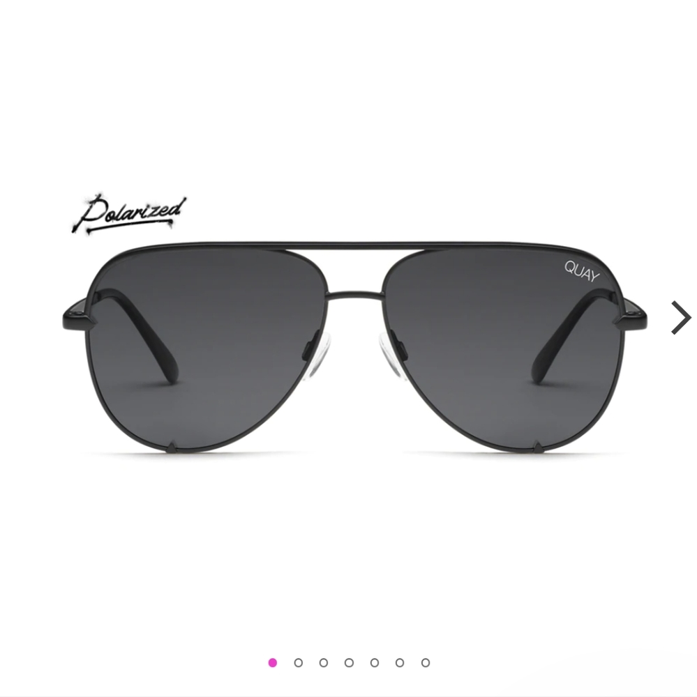 Quay High Key Polarized Aviators